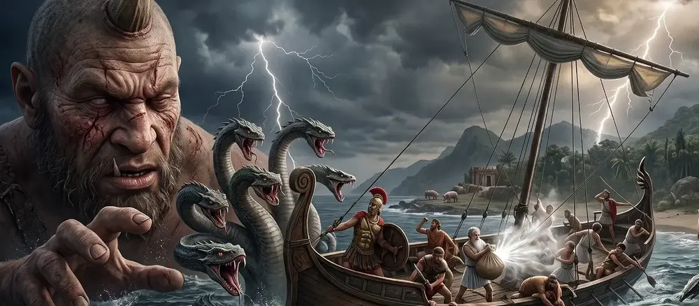 Quiz: Will you survive Odysseus's playthrough — fish food or epic hero?